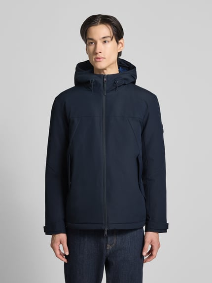 Tommy Hilfiger Regular Fit Funktionsjacke mit Kapuze Marine 4