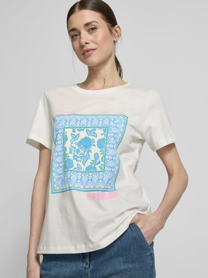 Smith and Soul T-shirt met ronde hals Offwhite - 3