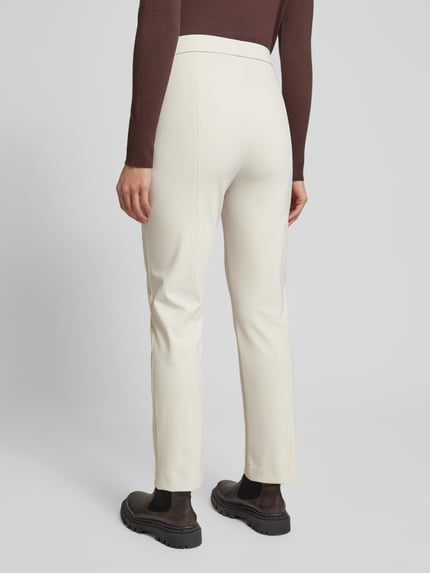 Raffaello Rossi Flared Stoffhose mit verkürztem Schnitt Modell 'MACY' Beige 5