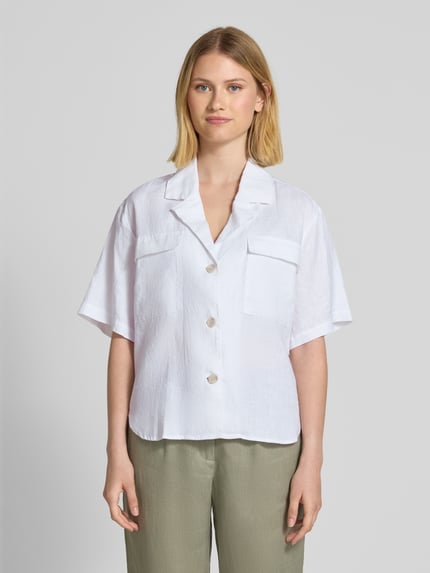 Christian Berg Woman Overhemdblouse met knoopsluiting Wit - 4