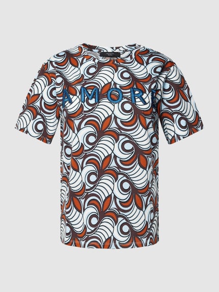 Weekend Max Mara T-Shirt mit Allover-Print Modell 'CERCHIO' Hazel 2