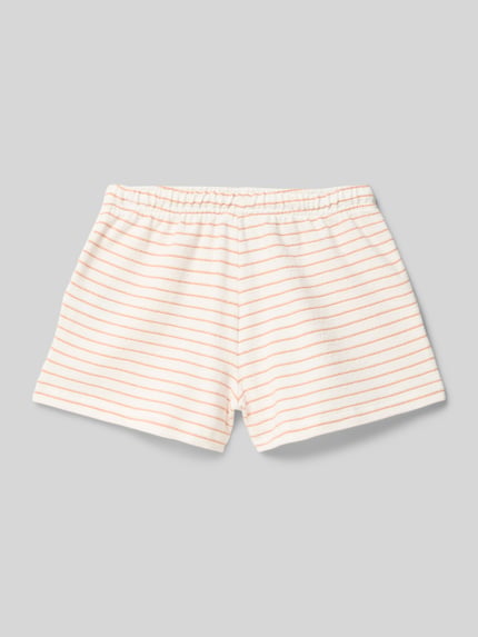 Lacoste Bermuda met labeldetails Ecru - 3