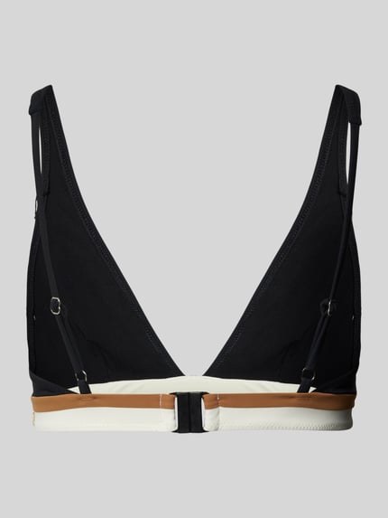 Banana Moon Bikinitop met elastische band, model 'DINO MONTECITO' Zwart - 3