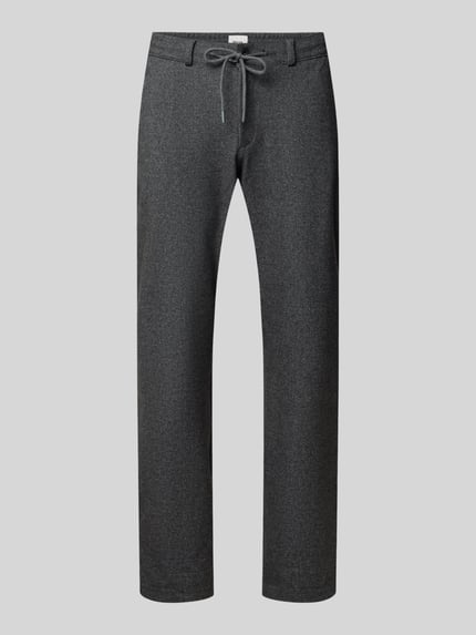 Brax Slim Fit Stoffhose mit Gesäßtaschen Modell 'Phil' Mittelgrau 2