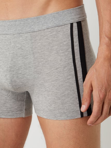 SCHIESSER Trunks met stretch in set van 3 Marineblauw - 4