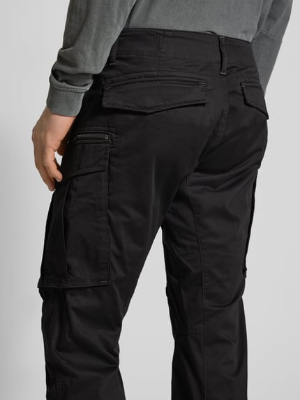 G-Star RAW Regular tapered fit cargobroek met ritszak Zwart - 3
