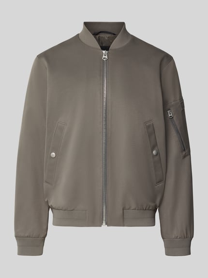 Marc O'Polo Regular fit college-jack met katoen-aandeel Taupe - 2