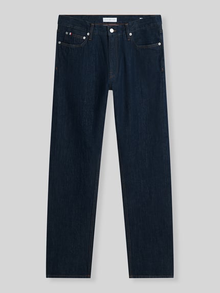 Tommy Hilfiger straight fit jeans van puur katoen Marineblauw - 2