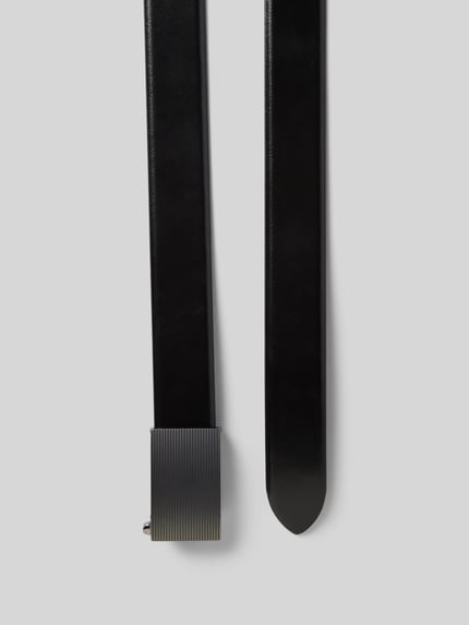 LLOYD Men's Belts Ledergürtel mit Klickverschluss Black 3