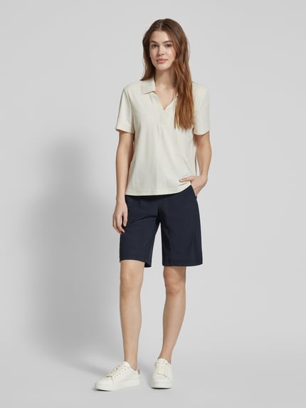 Raffaello Rossi Regular Fit Jogshorts aus Hightech-Jersey Modell 'Gira' Marine 1