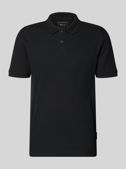 Regular Fit Poloshirt aus reiner Baumwolle Shop The Look MANNEQUINE