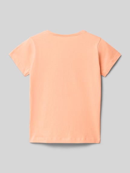 Blue Seven T-shirt z nadrukowanym motywem Morelowy 3