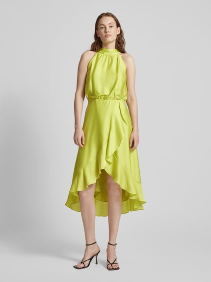 SWING Cocktailkleid mit Volants Hellgruen 4