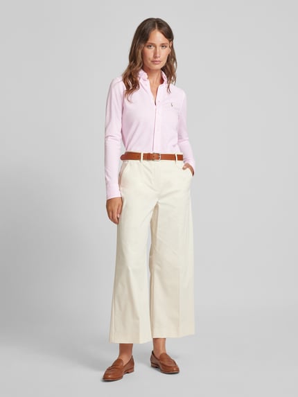 Polo Ralph Lauren Polo Hemdbluse mit Button-Down-Kragen Hellrosa 1