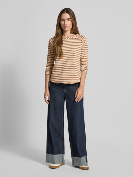 Smith and Soul Longsleeve mit Rundhalsausschnitt Sand 1