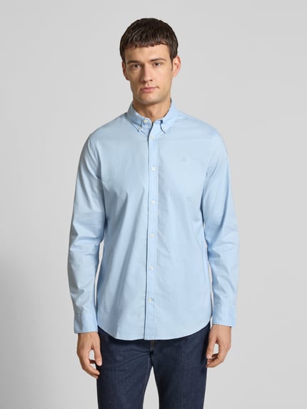 Scotch & Soda Regular Fit Freizeithemd mit Knopfleiste Hellblau 4