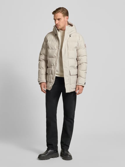 Save The Duck Steppjacke mit Kapuze Modell 'QUINLAN' Sand 1
