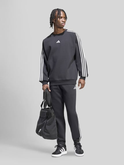 adidas Sportswear Regular Fit Sweatshirt aus Baumwoll-Mix  Black 1