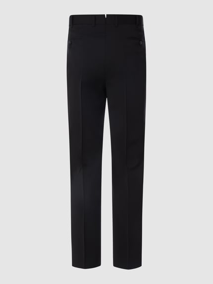 Eduard Dressler Shaped Fit Anzughose aus Schurwolle Modell 'Janis' Black 3