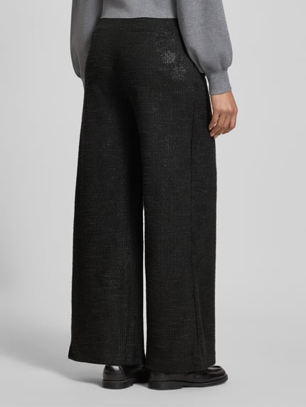 ICHI Stoffhose mit Gesäßtaschen Modell 'KATE' Black 5