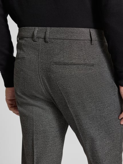 CINQUE Regular Fit Stoffhose mit Bügelfalten Modell 'CiSalto' Dunkelgrau 3