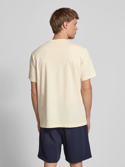 Champion T-Shirt mit Logo-Stitching Modell 'ICONS' Offwhite 5