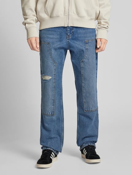 2Y Studios Regular Fit Jeans im Destroyed-Look Modell 'HALDOR' Blau 4