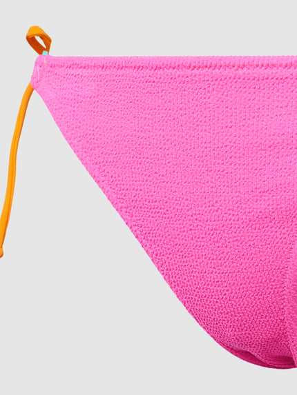 Banana Moon Bikinihose mit Label-Patch Pink 2