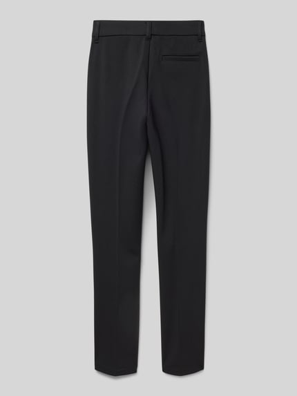 Calvin Klein Jeans Tailored Fit Hose aus Viskose-Mix mit Bundfalten Modell 'PUNTO' Black 3