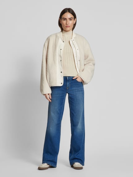 CAMBIO Wide Leg Jeans im 5-Pocket-Design Modell 'TESS' Blau 1