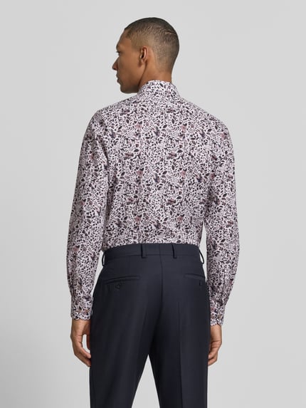 OLYMP Level 5 Slim Fit Businesshemd mit Kentkragen Mittelbraun 5