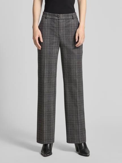 Brax Slim Fit Stoffhose mit Viskose-Anteil Modell 'Maine' Dunkelgrau 4