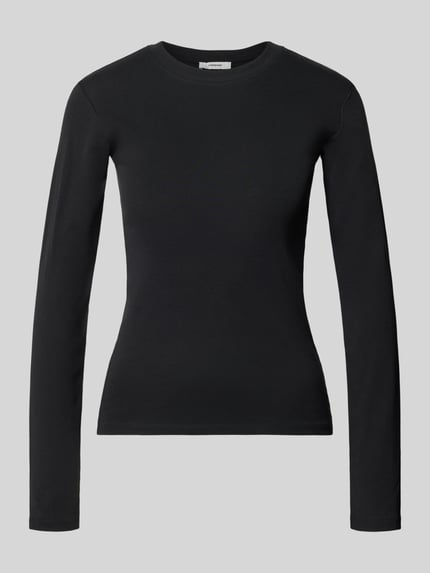 Longsleeve mit Rundhalsausschnitt Modell 'EVERYDAY' Shop The Look MANNEQUINE