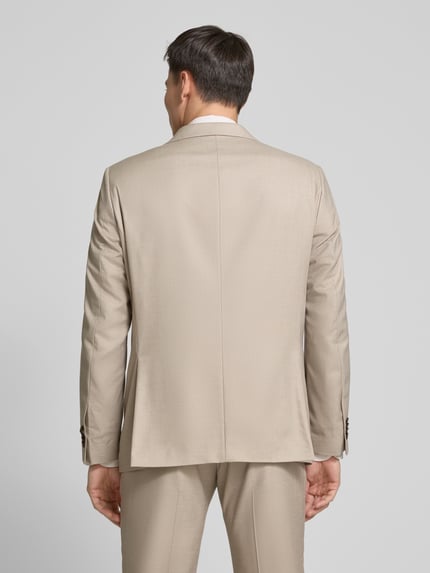 Christian Berg Men Comfort Fit Sakko mit Viskose-Anteil Beige 5