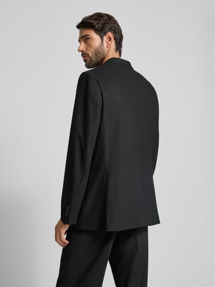 MCNEAL Regular fit colbert met viscose en reverskraag Zwart - 5