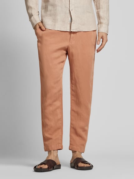 Strellson Regular Fit Chino aus Lyocell-Leinen-Mix Modell 'Saturn' Beige 4