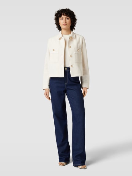 White Label Blazer met borstzakken Offwhite - 1