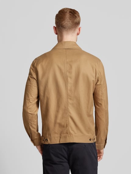 MANGO Jacke mit Pattentaschen Modell 'darren' Camel 5