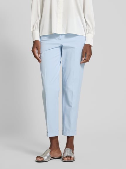 Raffaello Rossi Regular Fit Chino mit verkürztem Schnitt Hellblau 4