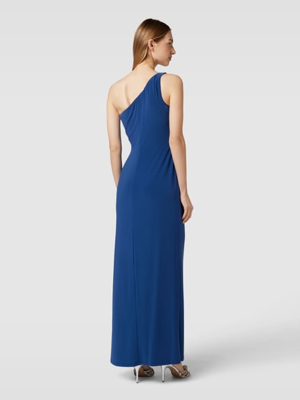 Lauren Ralph Lauren Abendkleid mit Zierbesatz Modell 'BELINA' Bleu 5