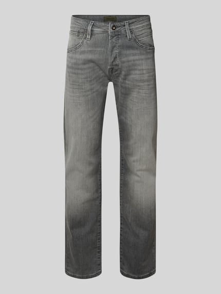 JACK & JONES Jeans met 5-pocketmodel, model 'MIKE' Lichtgrijs - 2