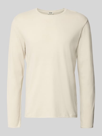 Longsleeve w kroju regular fit z czystej bawełny model 'Kendrick' Shop The Look MANNEQUINE