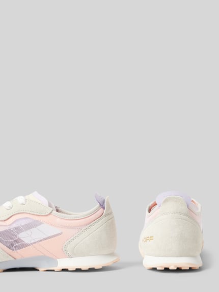 HOFF Sneakersy skórzane z nadrukiem z logo model ‘SWALLOW’ Szarobrązowy 2
