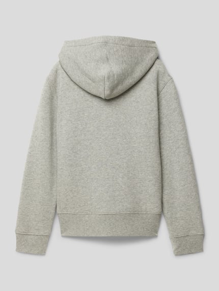 Polo Ralph Lauren Teens Sweatjacke mit Kapuze und Label-Stitching Mittelgrau Melange 3