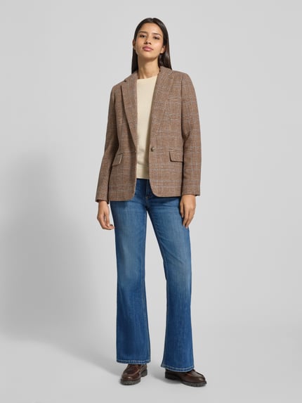 CAMBIO Flared jeans met 5-pocketmodel, model 'FABIENNE' Blauw - 1