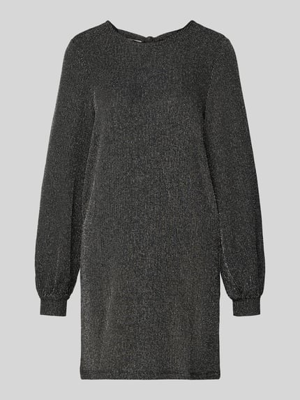ONLY Minikleid mit Glitzer-MusterModell 'CAROL' Silber 2
