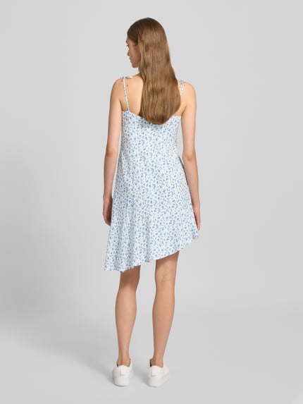 REVIEW Mini-jurk met hartvormige hals Wit - 5