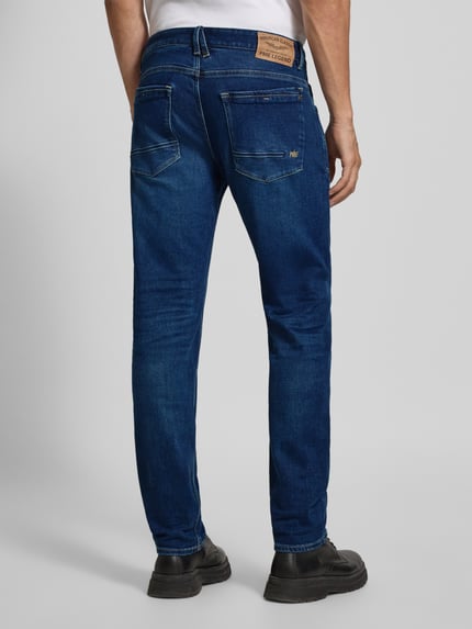 PME Legend Relaxed fit jeans met labelpatch Jeansblauw - 5