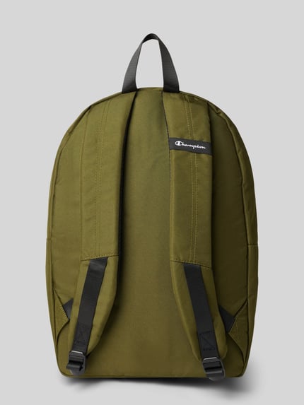 Champion Rucksack mit Label-Patch Khaki 4