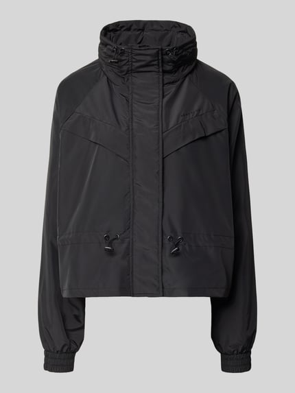 P.E Nation Jacke mit Stehkragen und Tunnelzug Black 2